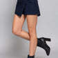 Waist Belted Cargo Skort