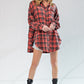 Mineral Washed Plaid Shirt