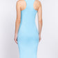 Racerback Sleeveless Midi Dress