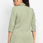 Open Front Notch Solid Jacket