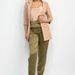 Open Front Notch Solid Jacket